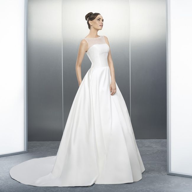Vestido señorial rosa clará - 2