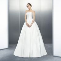 Vestido señorial rosa clará - 1
