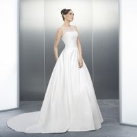 Vestido señorial rosa clará - 2