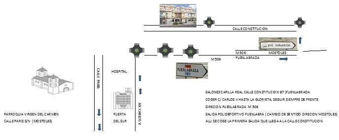 mapa capilla real