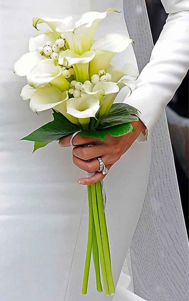 De que color vais a llevar vuestro ramo de novia? - 1
