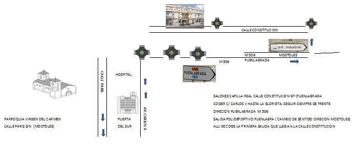 mapa capilla real