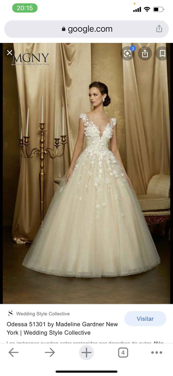 Vestido Odessa 51301 Morilee by Madeline Gardner NY 1