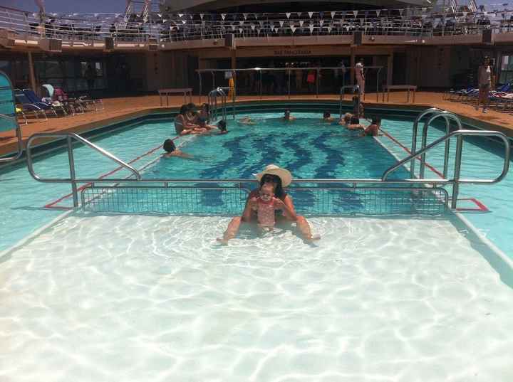 Piscina Crucero Pullmantur Sovereing