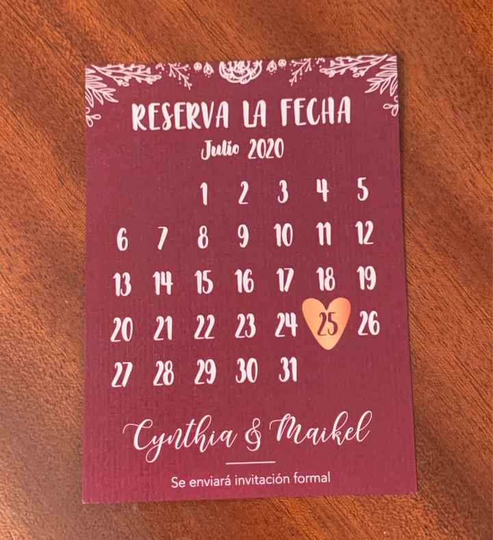 Save the date - 2