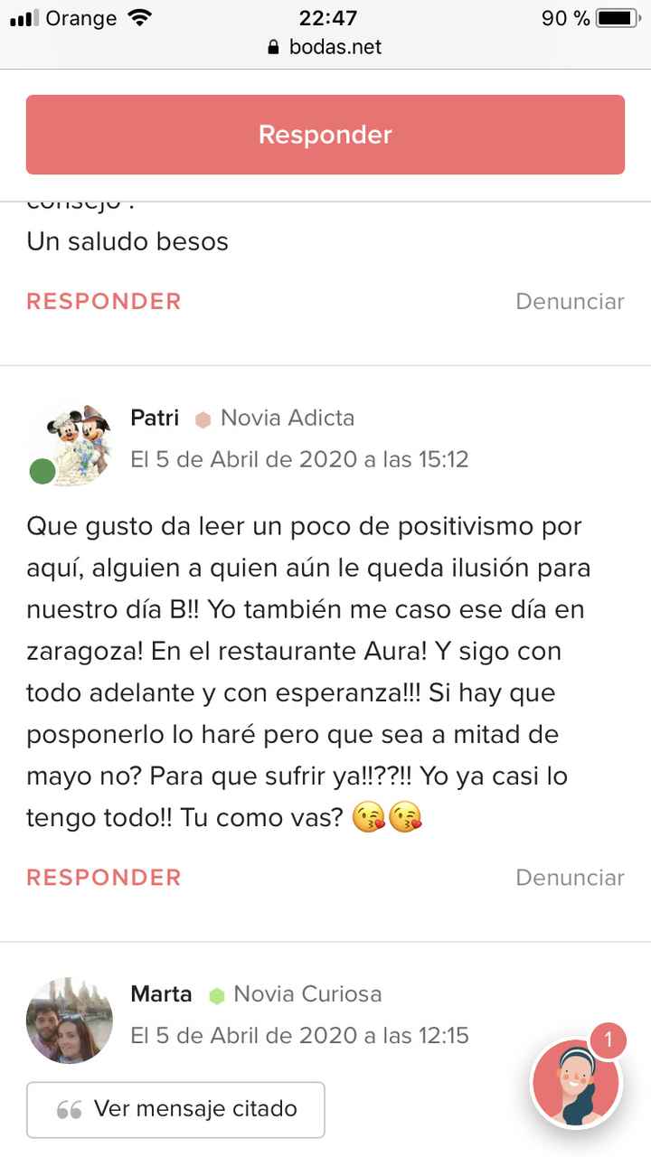 Buenísimas noticias novias 2020 - 1