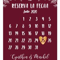 Save the date - 1