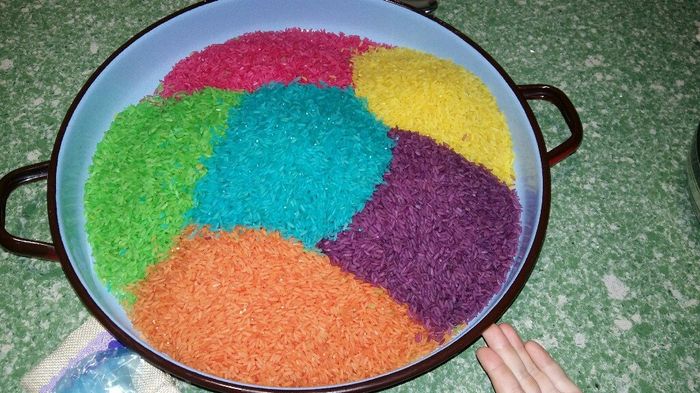 Arroz de colores - 1