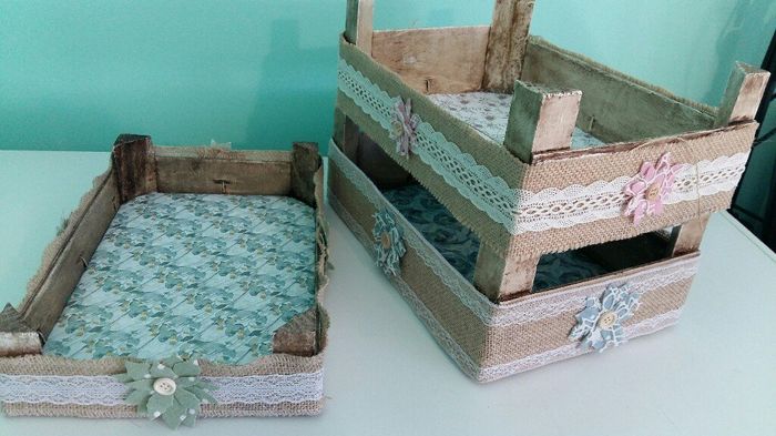 Basquets cajas antiguas - 1