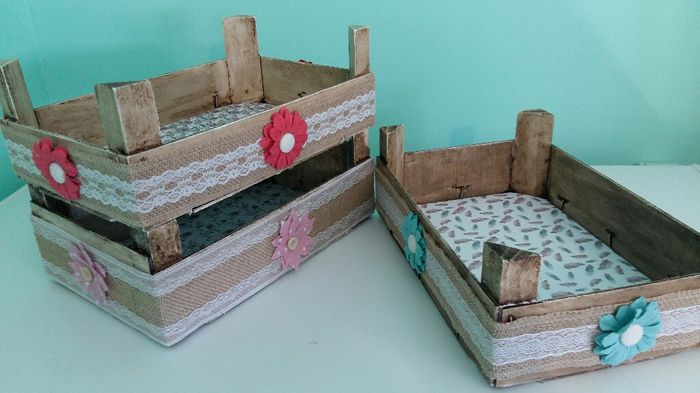 Basquets cajas antiguas - 2