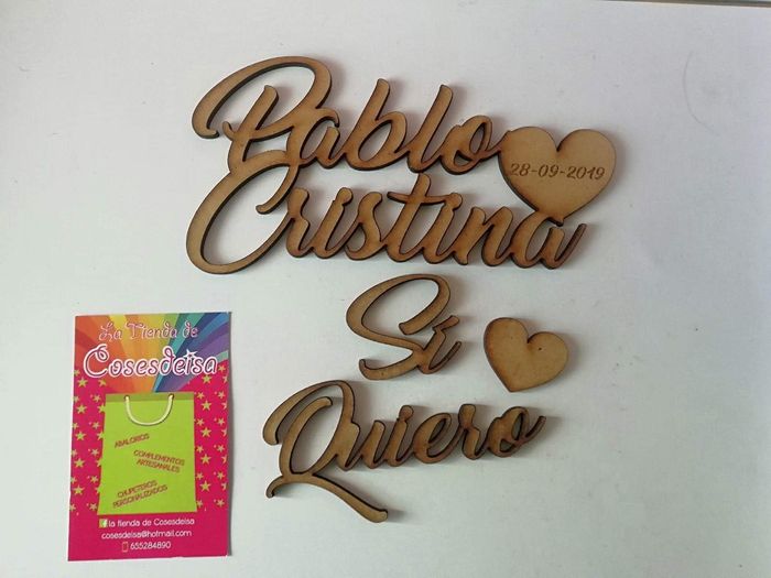 Letras decorativas - 1