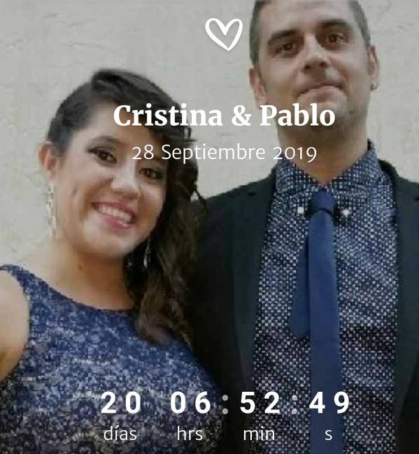 ¿Cuántos días, horas, minutos y segundos faltan para el gran día? 😍 - 1