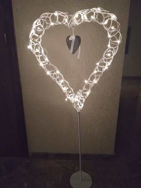 Corazón decorativo tedi 2