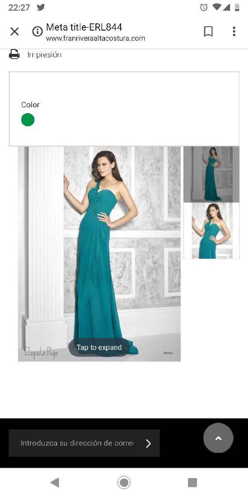 Vestido madrina - 1