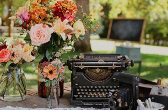 Maquina de escribir vintage