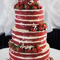 Naked cake con red velvet 2