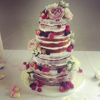 Naked cake con red velvet 4