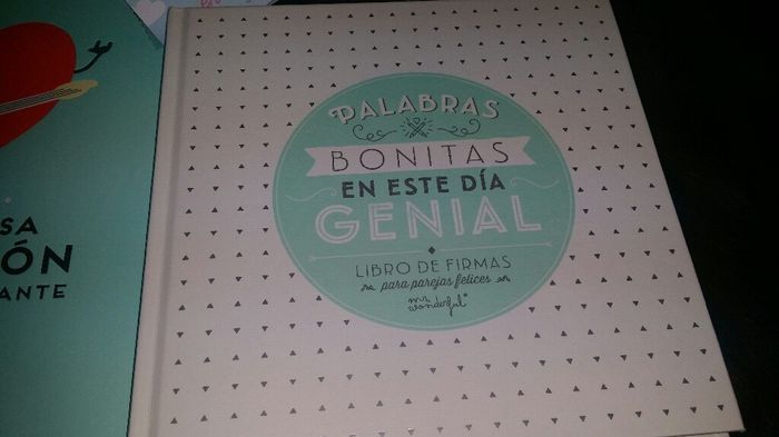 Libro de firmas ya llego! !! - 2