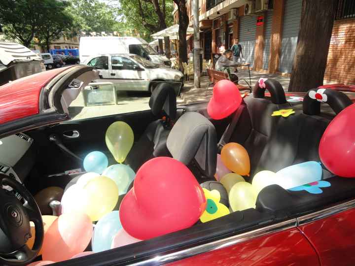 Coche despedia