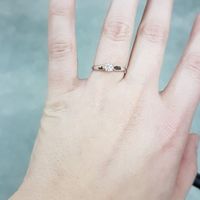  anillo  de pedida 💕 - 1
