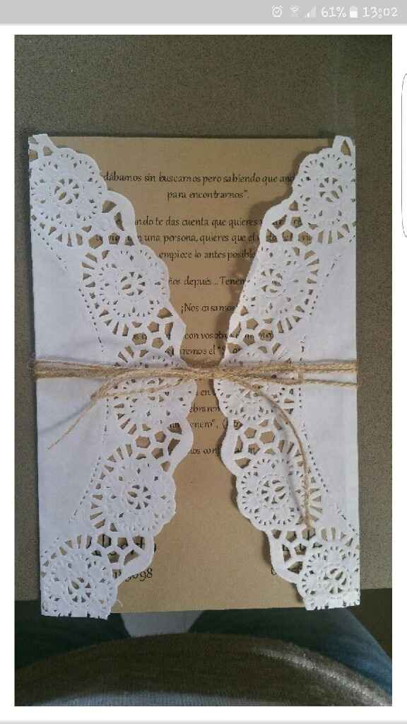 Ideas para hacer invitaciones - 1