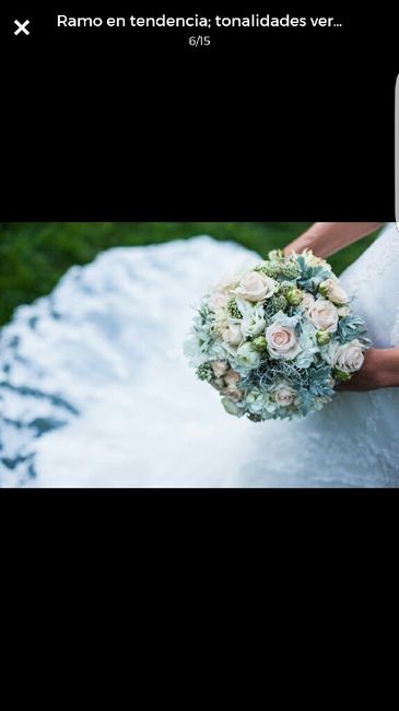 De que color vais a llevar vuestro ramo de novia? - 2