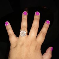 Nuestros anillos de compromiso... - 1