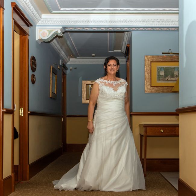 Duelo de vestidos: liso o con encaje? 2
