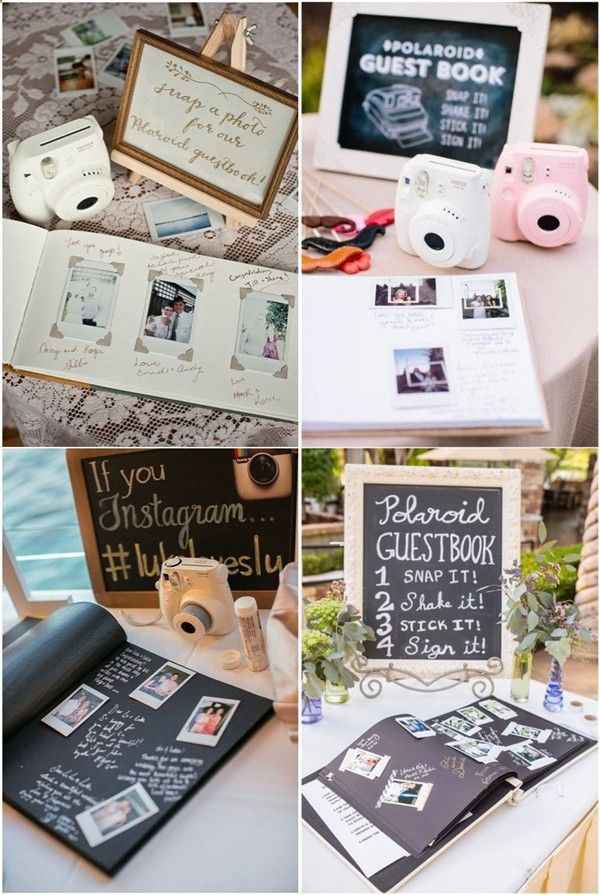 Mesa de firmas y fotos de invitados - 1