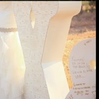 Ideas creativas para libros de firmas en boda - 1