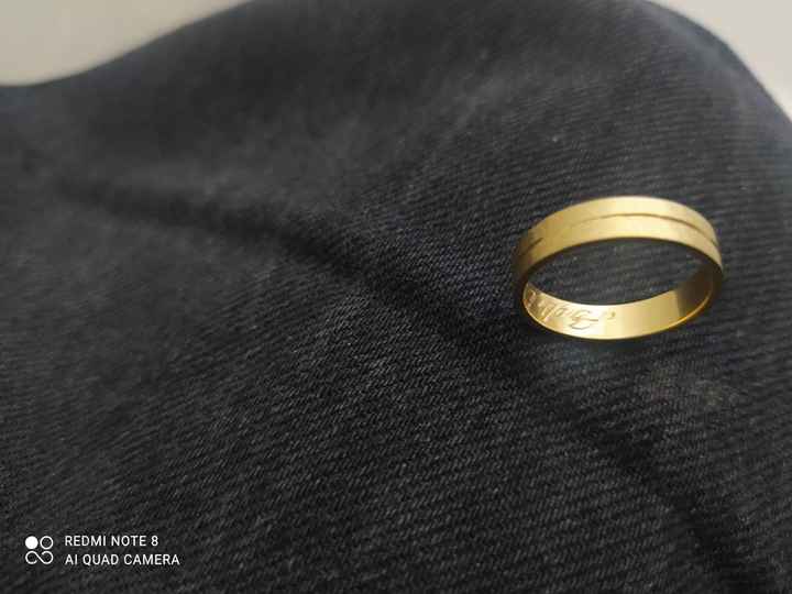 ¿Cuánto pagarías por estas alianzas de oro? - 1
