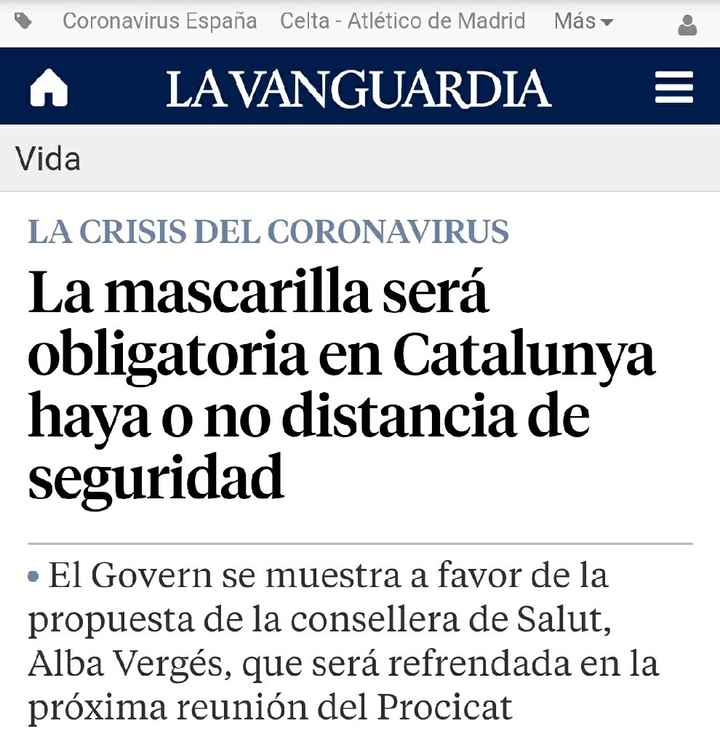 Alerta: mascarillas Catalunya - 1