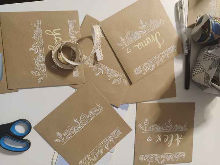 Invitaciones a mano - 3