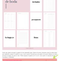 Primera parte My Wedding Planning - 1