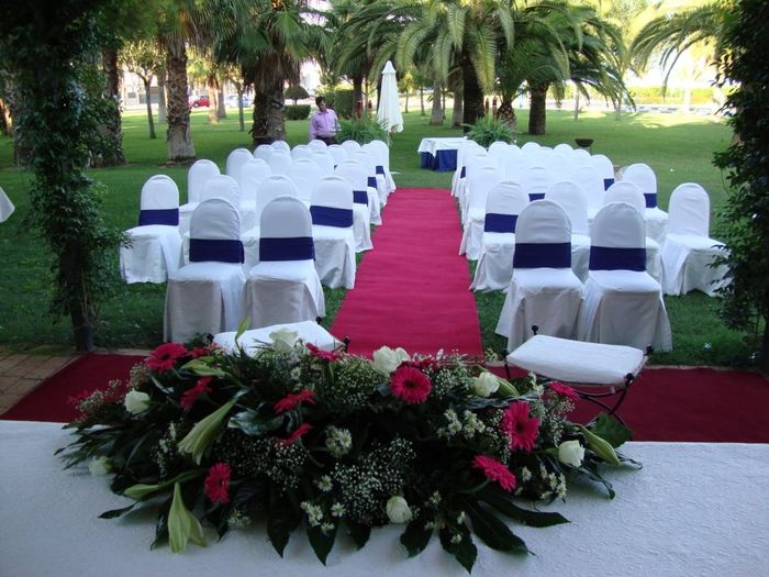 donde haremos la ceremonia