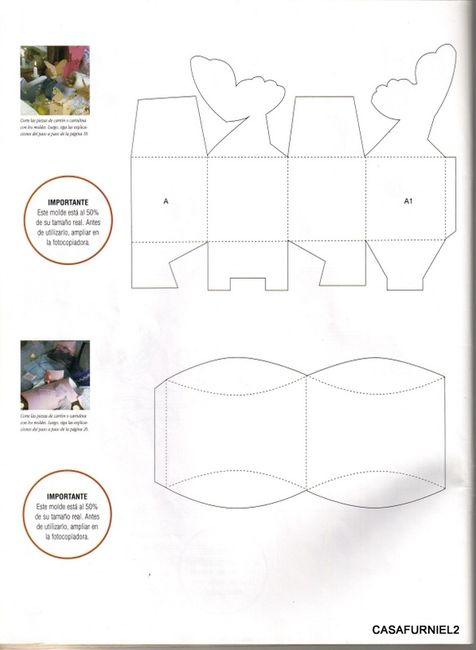 Caja mariposa