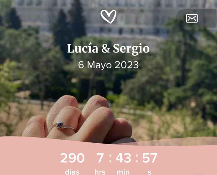 ¿Cuántos días os quedan para dar el 'Sí, quiero'? 💍 - 1