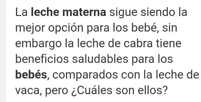Leche de cabra si o no - 1
