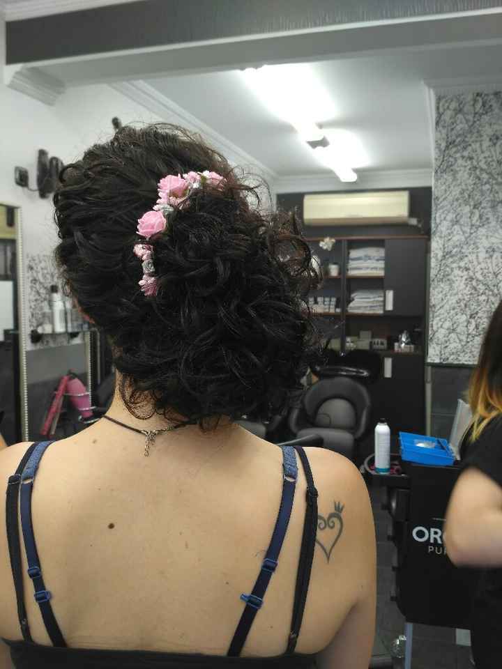 Mi peinado de novia es o fue... - 1
