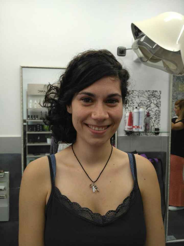 Mi peinado de novia es o fue... - 3