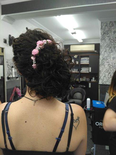 Mi peinado de novia es o fue... - 1