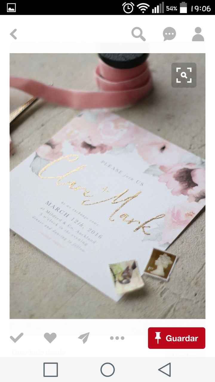 invitación boda