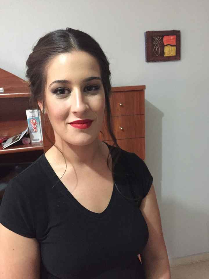 Prueba de maquillaje y peluquería!! opinión ? - 3