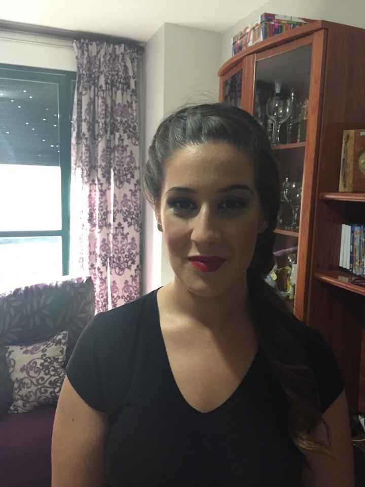 Prueba de maquillaje y peluquería!! opinión ? - 9
