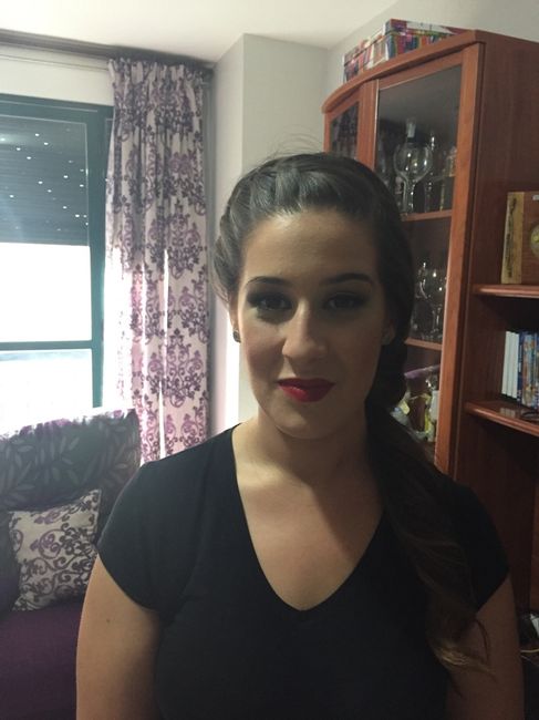 Prueba de maquillaje y peluquería!! opinión ? - 9