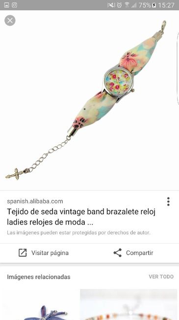 Pulseras de tela de vestido - 3