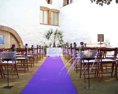 Alfombra lila - 1