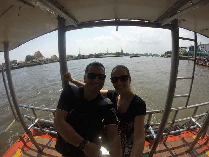 Surcando el río Chao Phraya