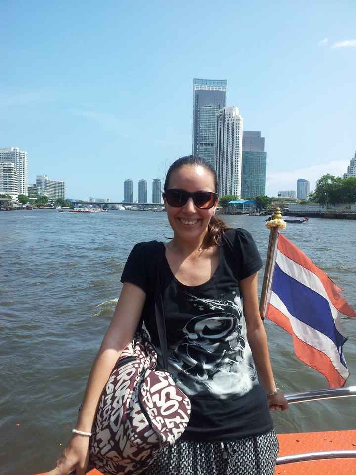 Surcando el río Chao Phraya