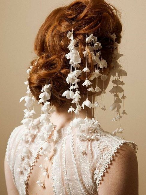Ideas de tocados para novia 5